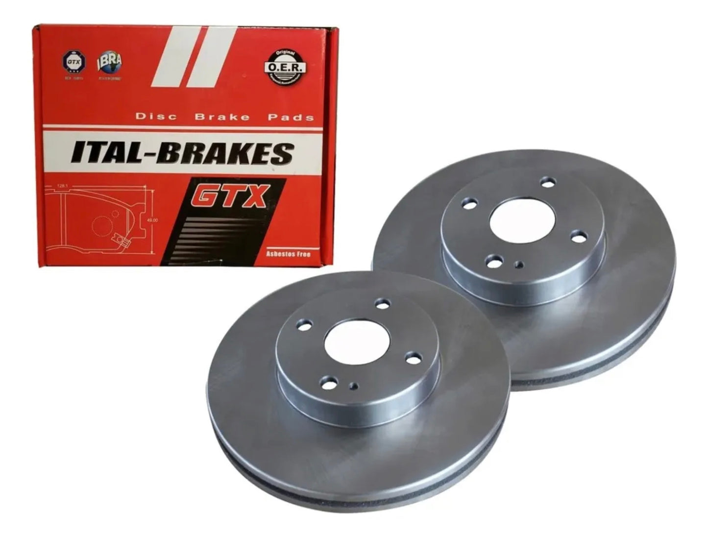 Par Disco Freno Delantero Subaru New Outback 2015 2018