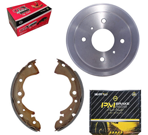 Tambor Freno Con Balatas Nissan Sentra 2001 2010