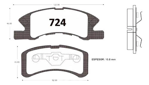 Discos Freno Con Pastilla Mitsubishi Mirage 2013 2020