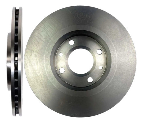 Par Discos Freno Delantero Peugeot 206 1.4 2002 2005