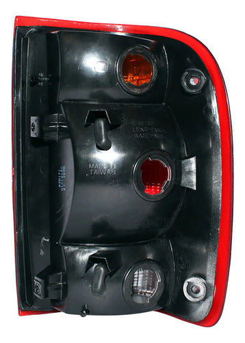 Farol Trasero Ford Ranger 2001 2004 Izquierdo Rojo