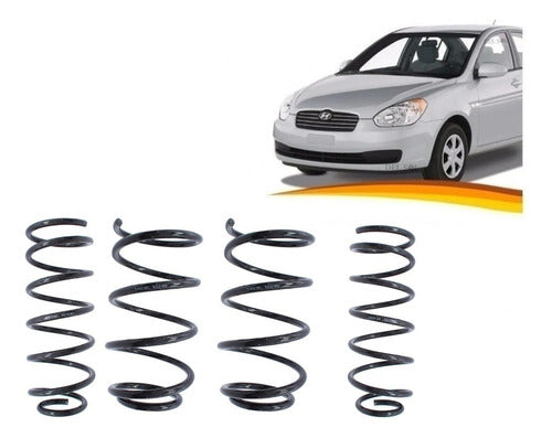 Espiral Delantero + Trasero Hyundai Accent New 2006 2011