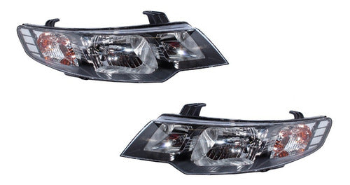 Optico Kia Cerato 2010 2012 Par Derecho + Izquierdo