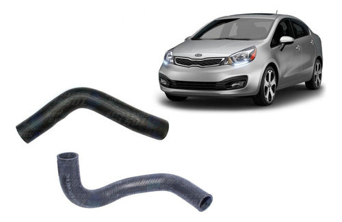 Manguera Radiador Kia Rio 5 2012 2017 Superior + Inf