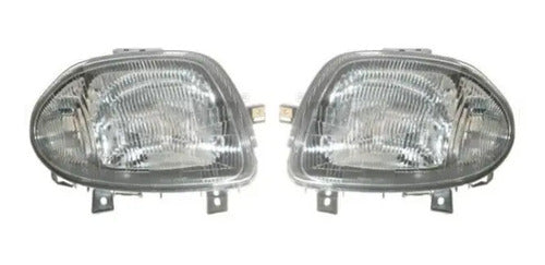 Optico Renault Clio 2000 2004 Par Izquierdo