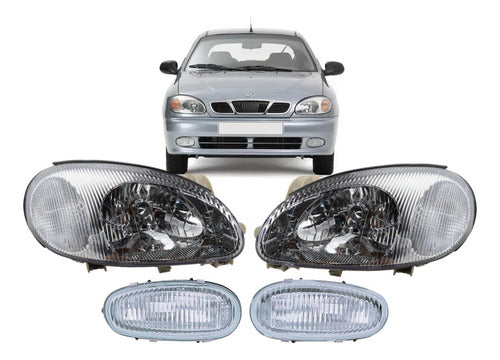 Optico + Neblinero Daewoo Lanos 1.5 A15dm 1996 2003
