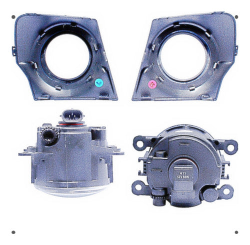 Juego Neblineros R/L Mitsubishi L200 Work 2.4 2016 2018