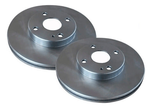 Par Disco Freno Delantero Toyota Yaris 2006 2012