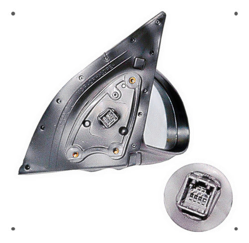 Espejo Exterior Derecho Accent New 1.5 16 Valv 2006 2009
