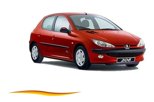 Par Amortiguador Peugeot 206 1.6 1999 2004 Delantero + Traseros