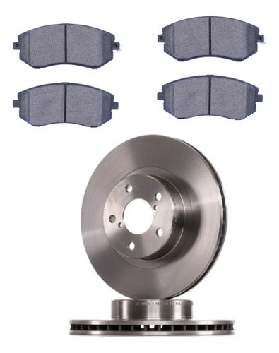 Par Disco Freno Delantero Subaru Forester 2002 2021 + Pastilla