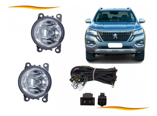 Neblineros Peugeot Landtrek 2022/ Kit