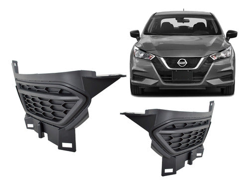 Tapa Neblinero Nissan Versa 2020 2022 Par