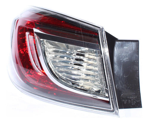 Farol Trasero Exterior Mazda 3 Sedan 2009 2011 Izquierdo Rojo