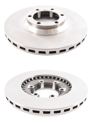 Par Discos Freno Hyundai Galloper 1994 2004 Delantero
