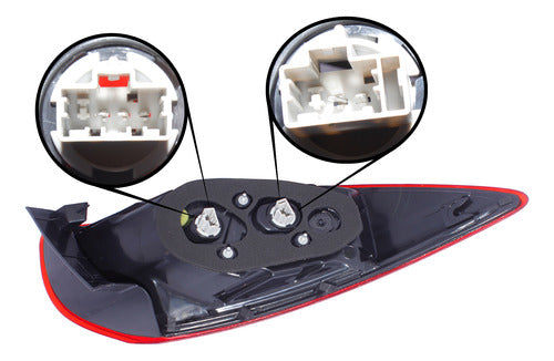 Farol Trasero Exterior Mazda Cx5 2013 2015 Derecho Rojo