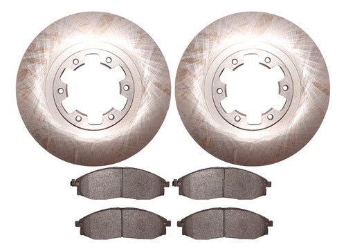 Kit Disco Freno Pastilla Terrano D22 2.5 4x2 Par 277mm