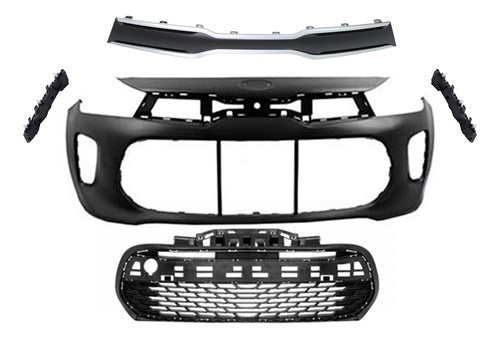 Parachoque Delantero Kia Rio Sedan Y Hatchback 2018 2020