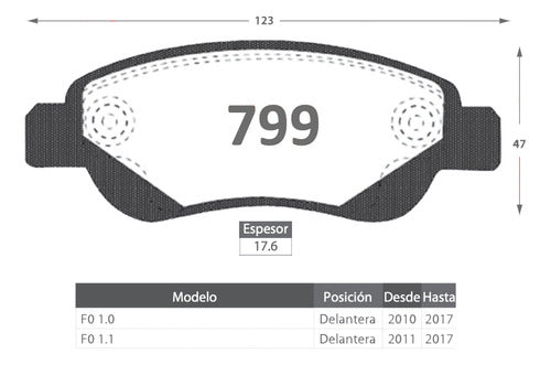 Discos Freno Con Pastilla Delanteras Byd F0 2010 2017