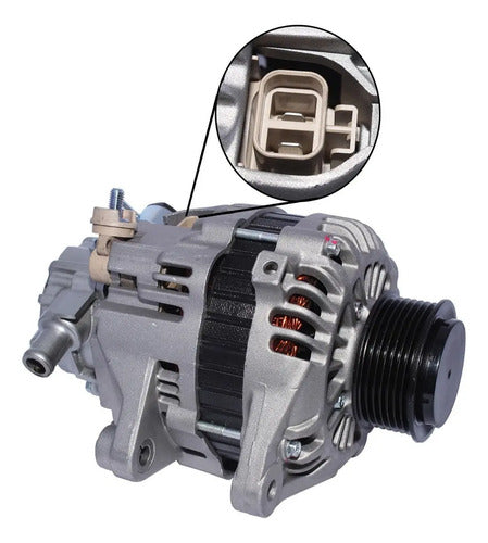Alternador Hyundai H1 2.5 2011 / 2014 D4cb 110 Amp 7pk