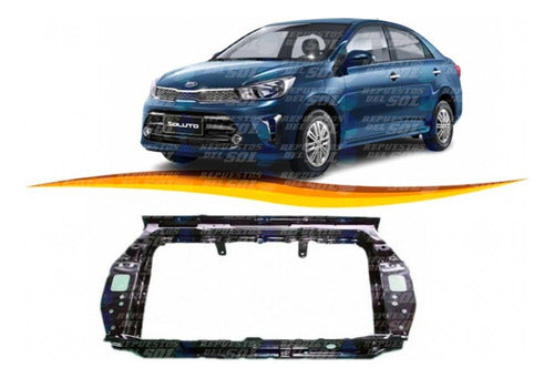 Frontal Kia Soluto 1.4 2019 2023