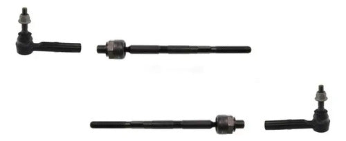 Par Terminal Direccion Chevrolet Traerse 2007 2016 + Axiales