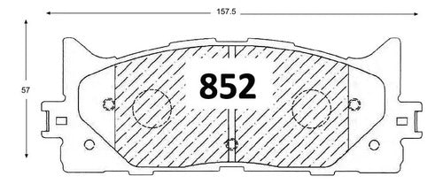 Discos Freno Con Pastilla Toyota Camry 2006 2014