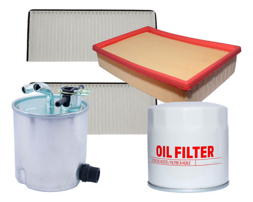 Kit Filtro Aire + Polen + Petroleo Nissan Pathfinder 2.5 R51