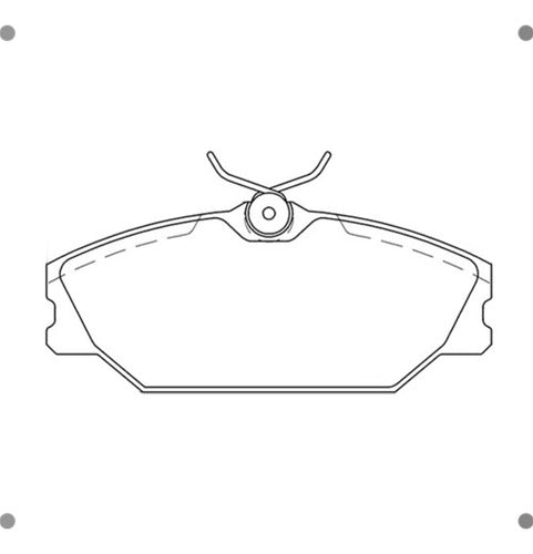Pastilla Freno Delantera Renault Laguna 1995 2001
