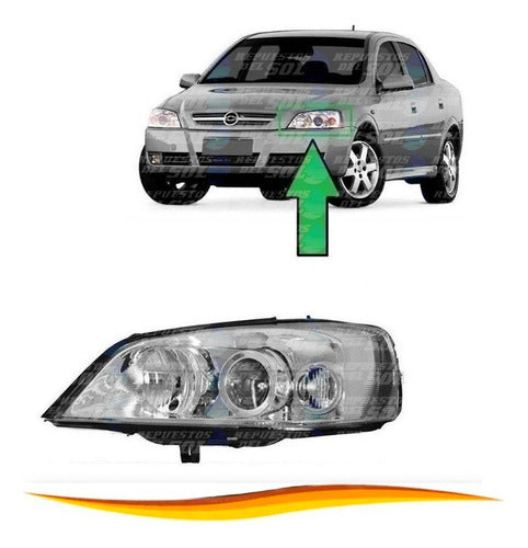 Optico Izquierdo Chevrolet Astra 2003 2006