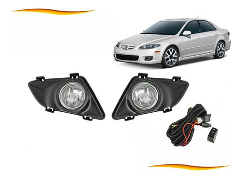 Kit Neblinero Mazda 6 2003 2005