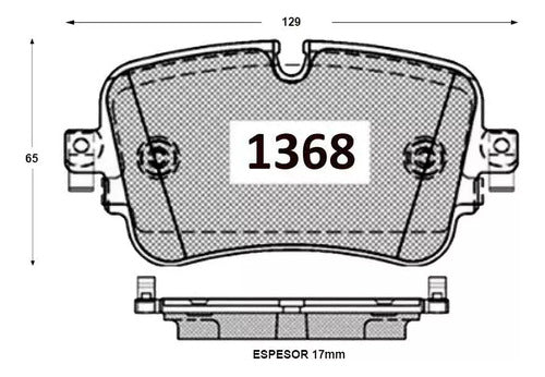 Discos Freno Con Pastilla Ceramica Audi E-tron 2024