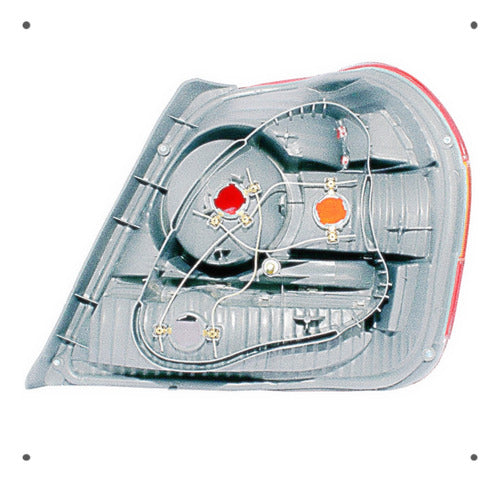 Farol Trasero Izquierdo Toyota Yaris 1.5 1nz-fe 2003 2005