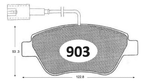 Discos Freno Con Pastilla Gtx Fiat Doblo 2007 2009