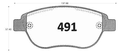 Discos Freno Con Pastilla Peugeot 207 2006 2012