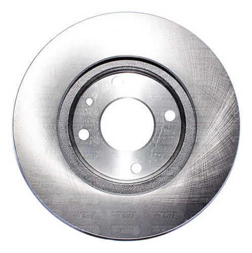 Par Disco Freno Delantero Prisma 1.4 2017 2018