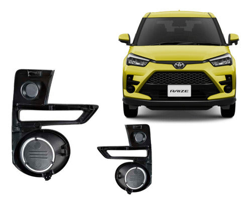 Tapa Neblinero Toyota Raize 2021 2023 Par