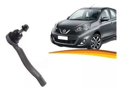 Terminal Direccion Izquierdo Nissan March 1.6 2012 2015 Exterior