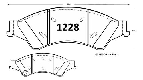 Pastilla Freno Delantera Mazda Bt50 2013 2020