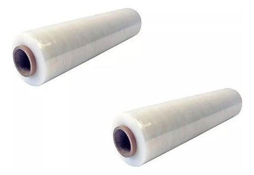 Film Transparente Embalaje Rollo 300 Mts Strech 2 Unida