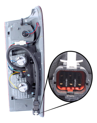Farol Trasero Chevrolet Dmax 2015 2020 Izquierdo Led Rojo