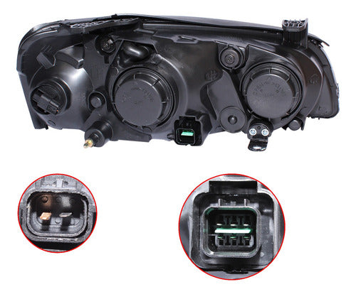 Optico Hyundai Elantra 2001 2006 Izquierdo