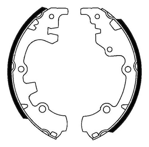 Balatas Freno Trasero Ford Ecosport 1.6 2004