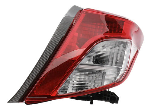 Farol Trasero Toyota Yaris Hatchback 2011 2013 Derecho Rojo