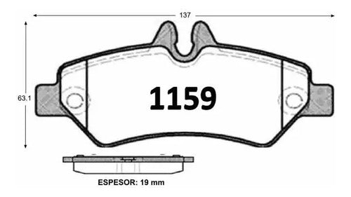 Discos Freno Con Pastilla Volkswagen Crafter 2006 2016