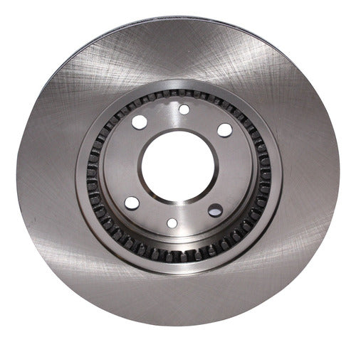 Par Disco Freno Delantero Nissan Platina 1.6 2003 2008