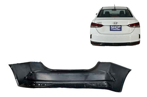 Parachoque Trasero Hyundai Accent 2021 2023