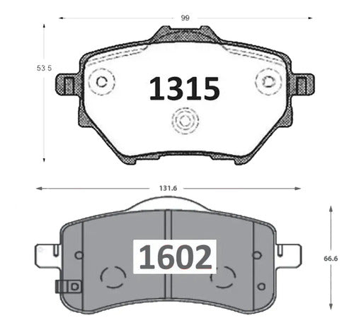 Kit Pastillas Delanteras + Traseras Freno Ford Territory 2020 2024