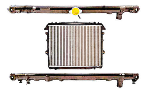 Radiador Motor Toyota Hilux 2.7 Tgn36 2wd 2006 2010