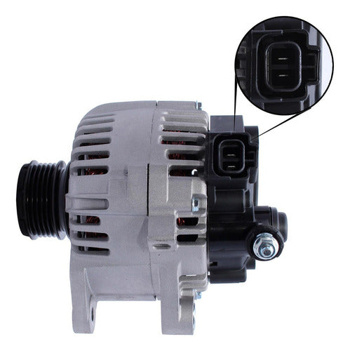 Alternador Hyundai Accent Rb D4fb 12v 120a 2012 2015